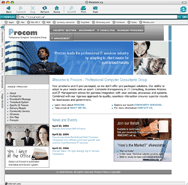 Procom, a sample of web copywriting by pens4hire
