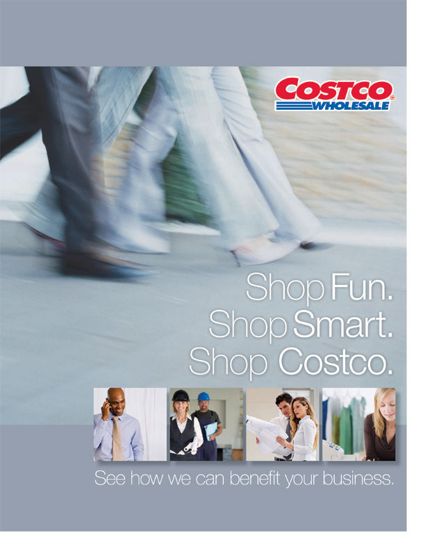 Costco brochure copywriting sample
