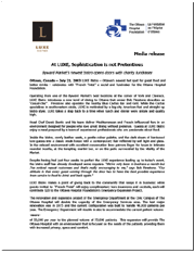 Media release marketing copywriting sample by pens4hire